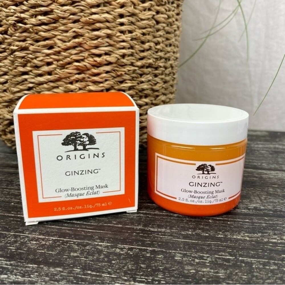 Origins Ginzing Glow-Boosting Face Mask NEW NIB 2.5 oz.